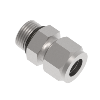3/8" Compression x 6M ORB Adapter, SS