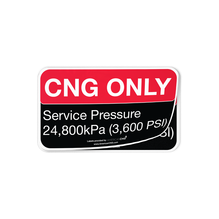 CNG ONLY Decal - American CNG