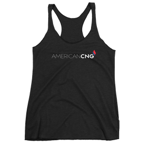 American CNG - Women's Racerback Tank - American CNG