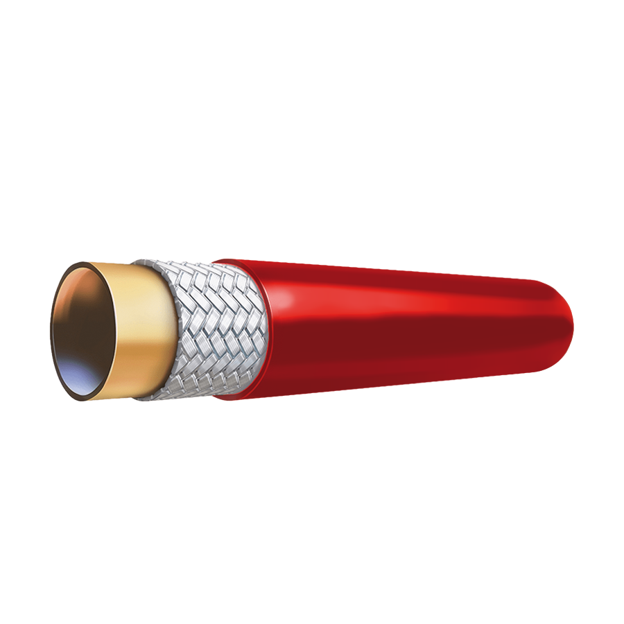 3/8" 5000 PSI CNG Hose 6F ORFS Stainless Steel Ends American CNG